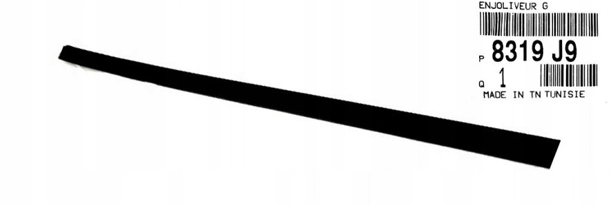 8319J9 - Планка крыши CITROEN C3 левая оригинал