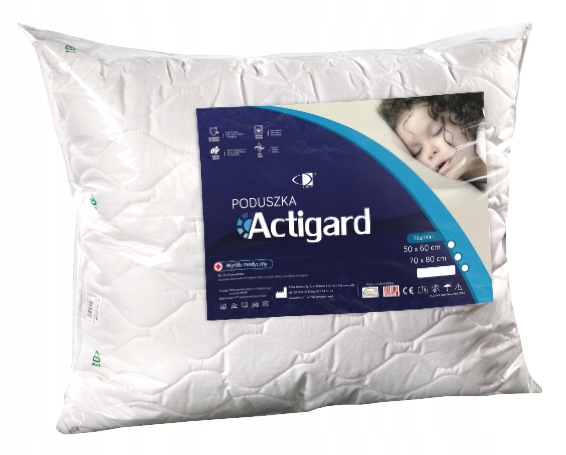 

Antybakteryjna Poduszka Actigard 70x80 Bawełna