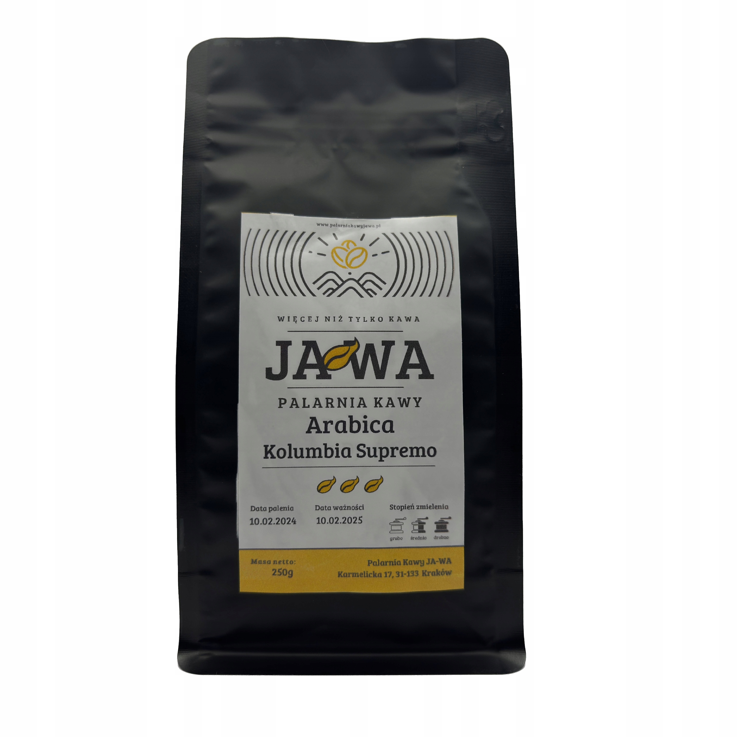 Levně Káva Arabica Kolumbie Supremo 1000g