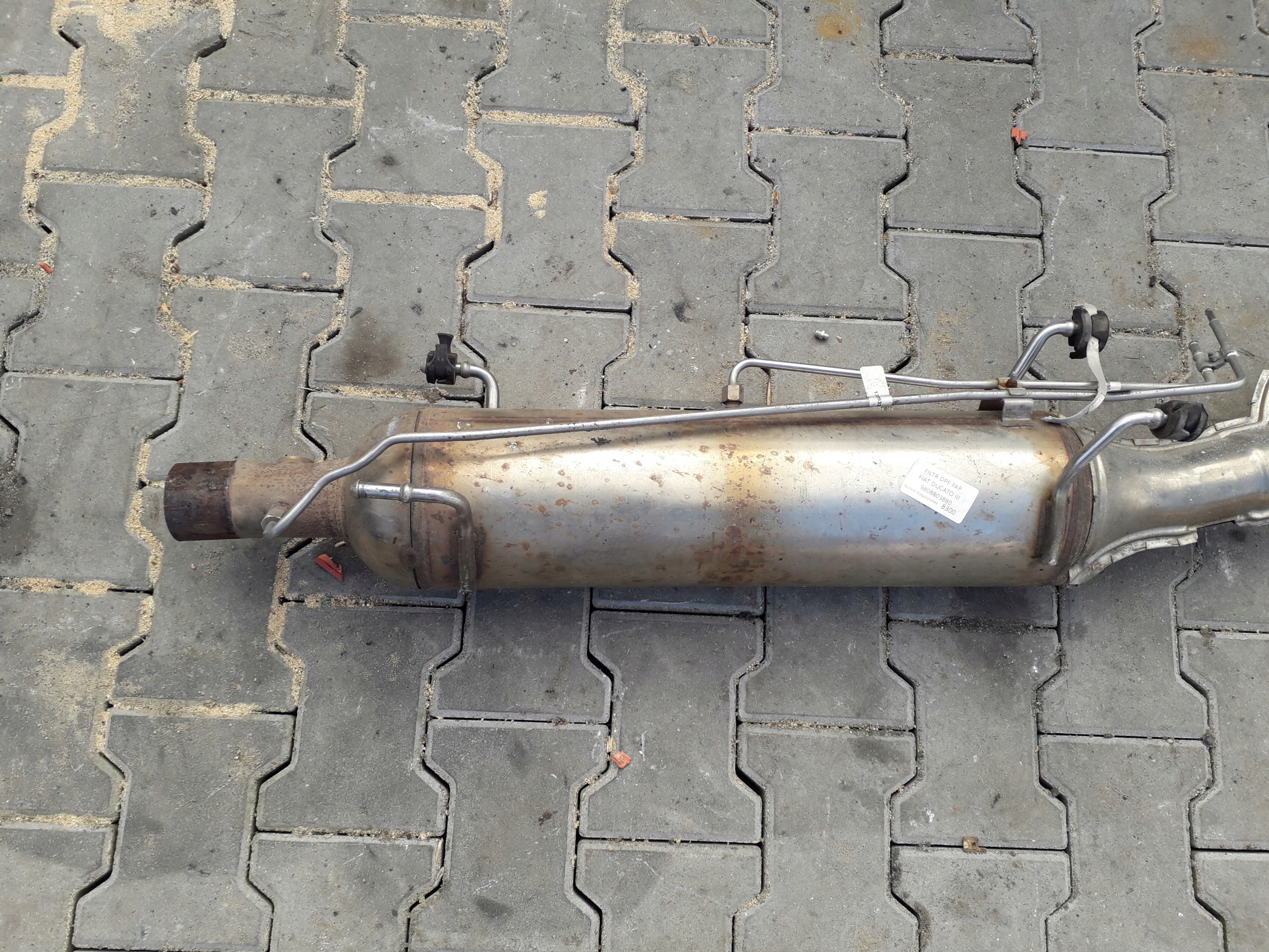 FIAT Ducato III фильтр DPF FAP