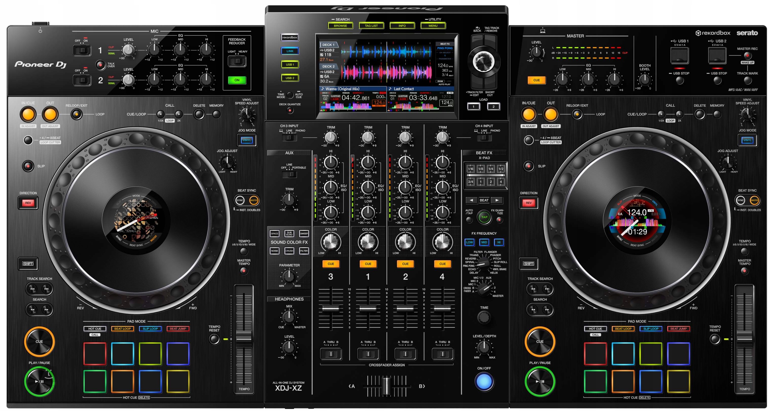 Pioneer XDJ XZ RR/RX/RX2/DDJ/1000/800/RR/SZ FV
