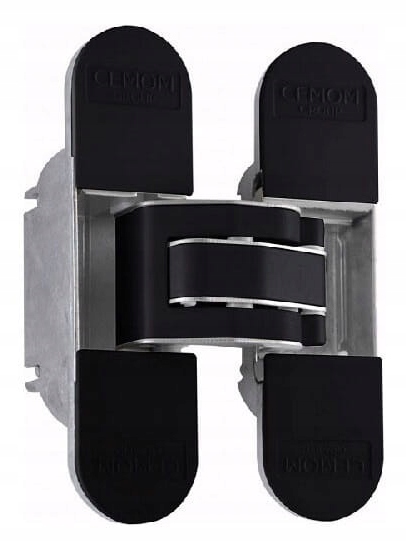 Polsoft Závěs pro bezpříchytkové dveře 95x23 W978/A Černý