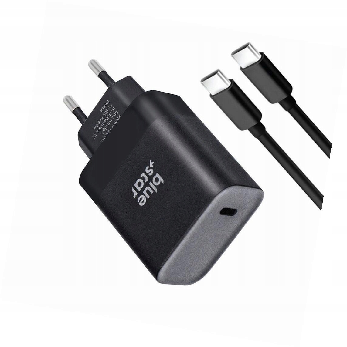 Szybka ładowarka 45W z odpinanym kablem Usb-c do Samsung Galaxy A20e