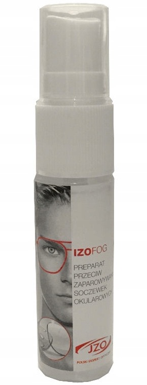 Izofog Płyn przeciw parowaniu okularów z antyrefleksem 15 ml płyn anty para