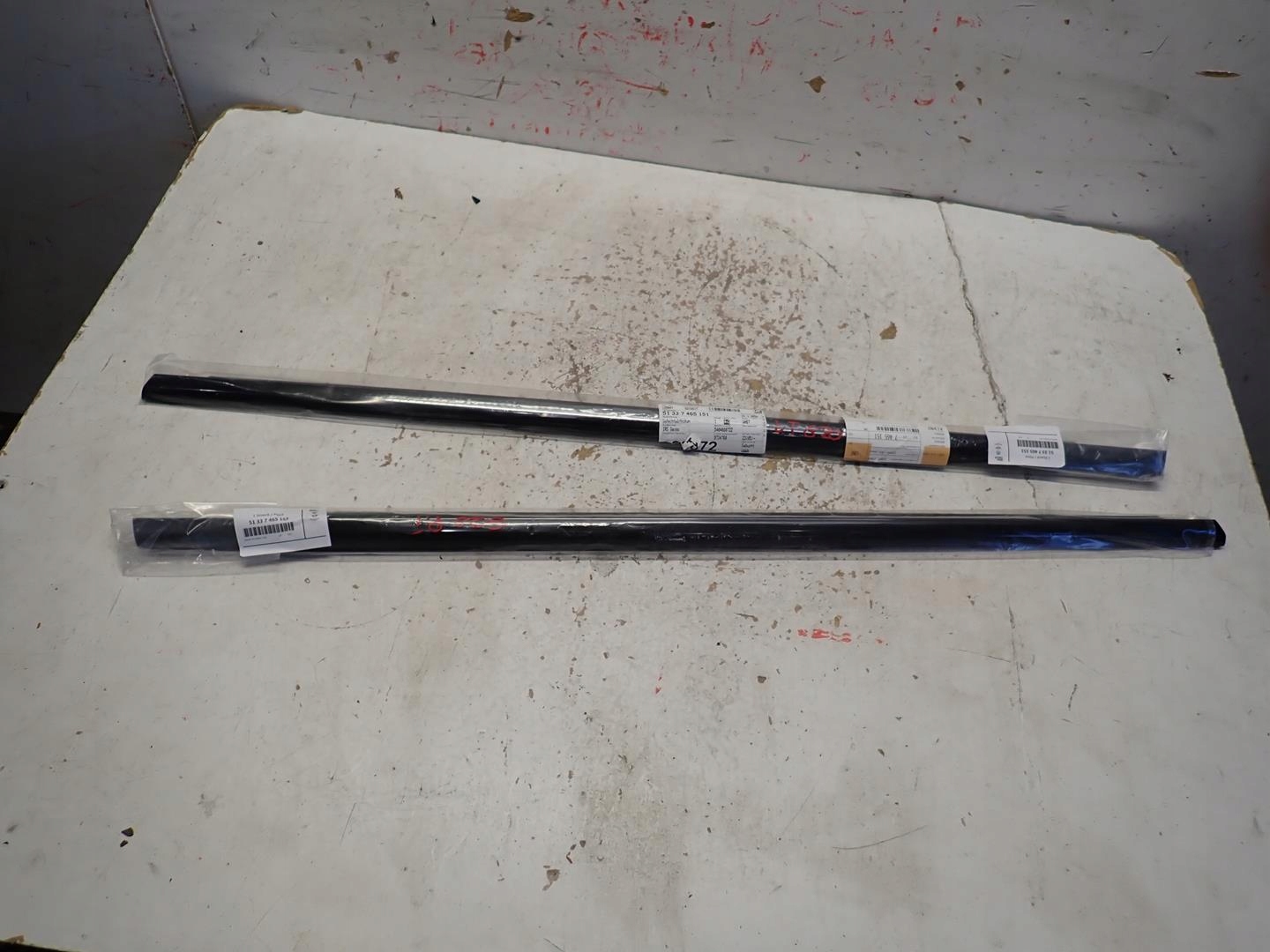 moulding door dust left rear part BMW 3 G20 2018- 7465151
