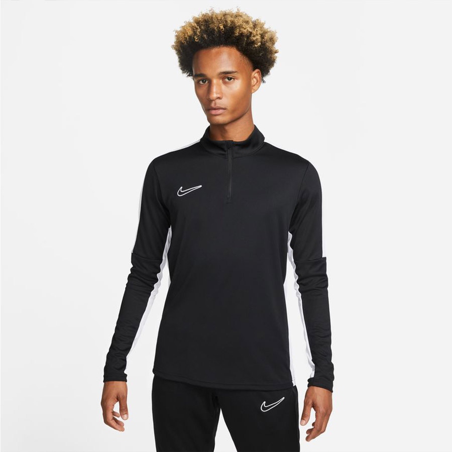 Pánská Mikina Nike Academy 23 Dril Top [XXL] černá