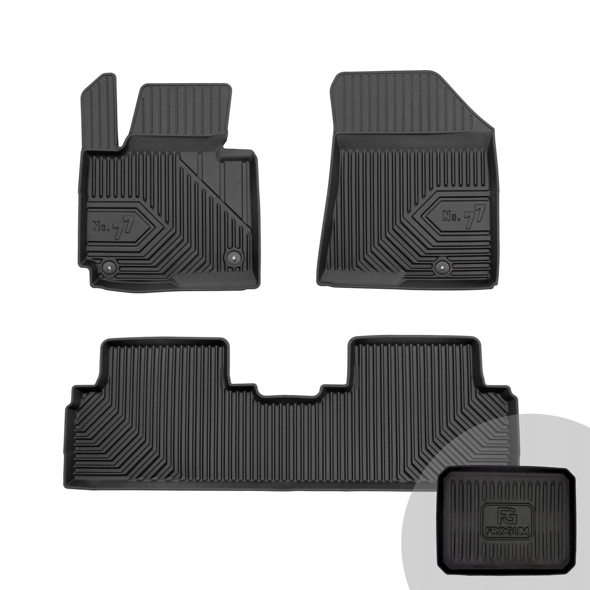 Frogum Koberce do auta pro Kia Carens IV 2013-2019