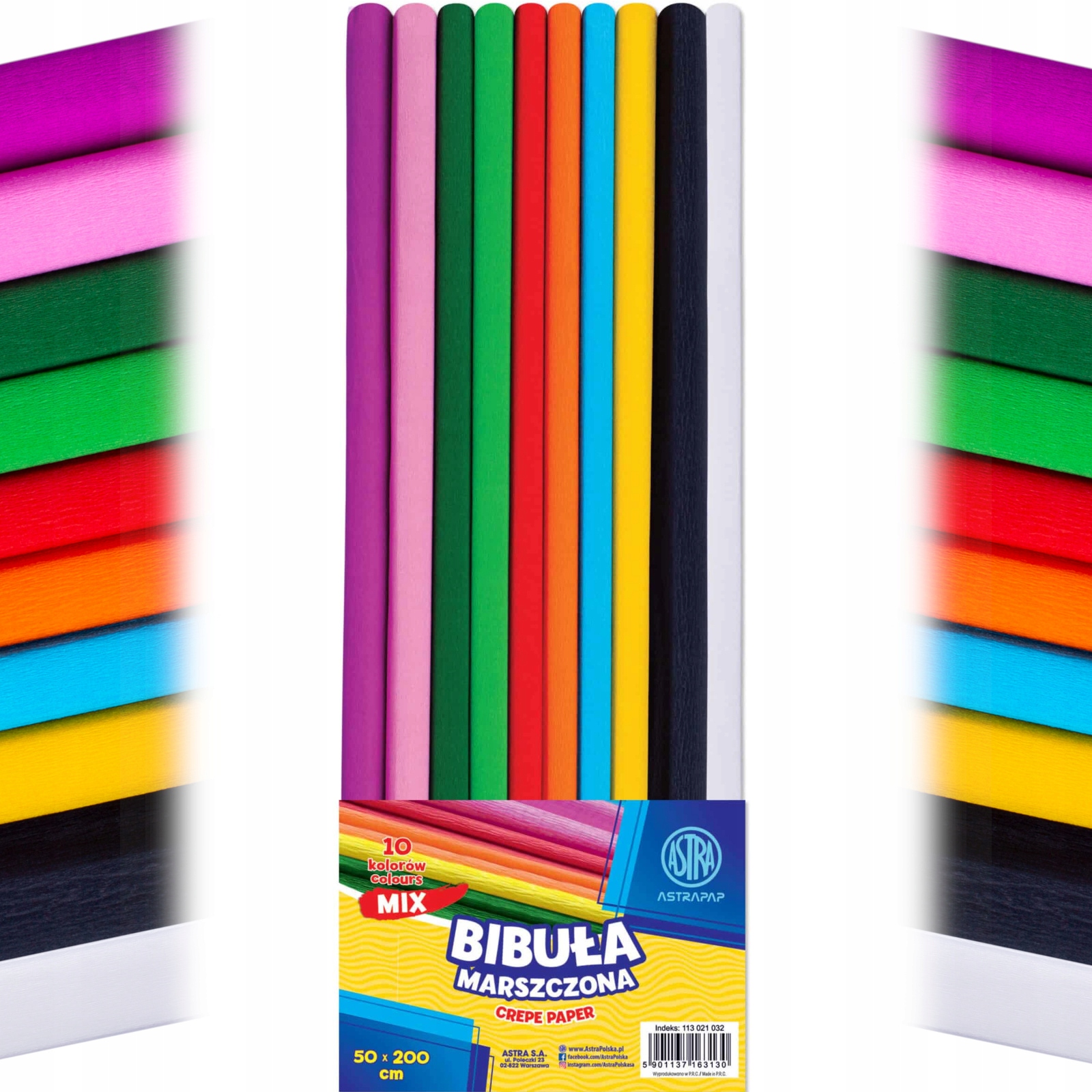 

Astra Zestaw Bibuła Marszczona 50X200