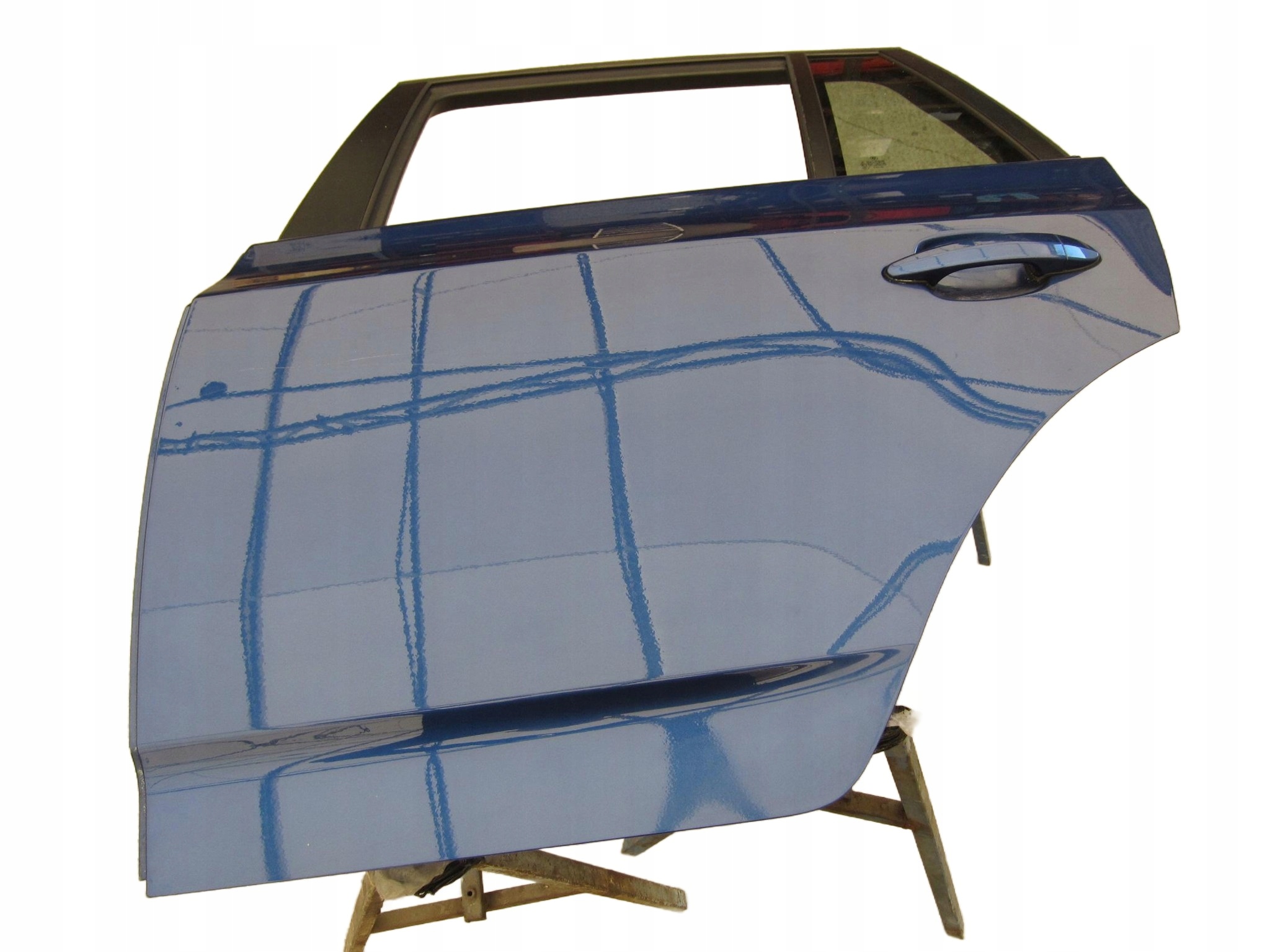 BMW E83 X3 Tür links heck links MONTEGO BLUE A51
