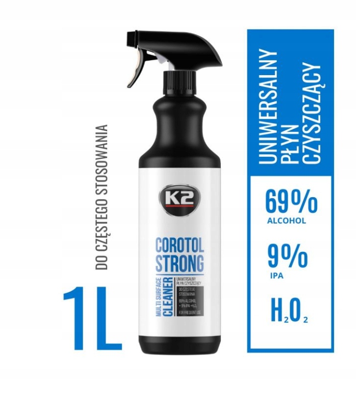 

K2 Corotol Strong 1L Płyn Czyszczący Alk. 69% 9%