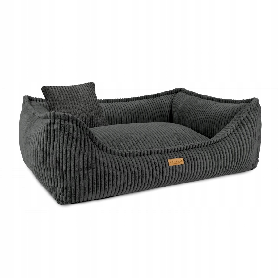 Pelíšek pro psa Denzo Milano Dark Grey 70 x 50 cm Šedé S