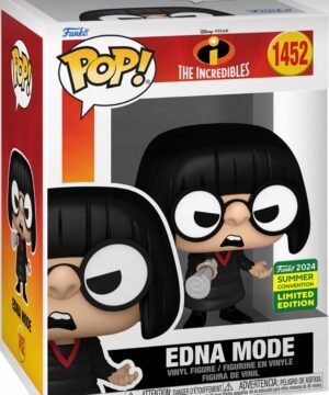 Funko Pop the Incredibles 1452 Edna Mode Summer Convention 2024 Figurka