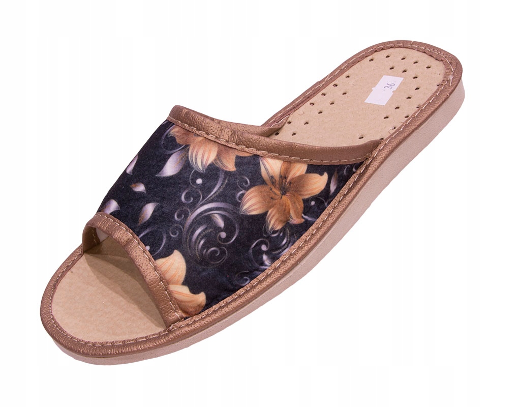 TANIE PANTOFLE DOMOWE, KAPCIE NA WIOSNE rozmiar 38 Płeć kobieta