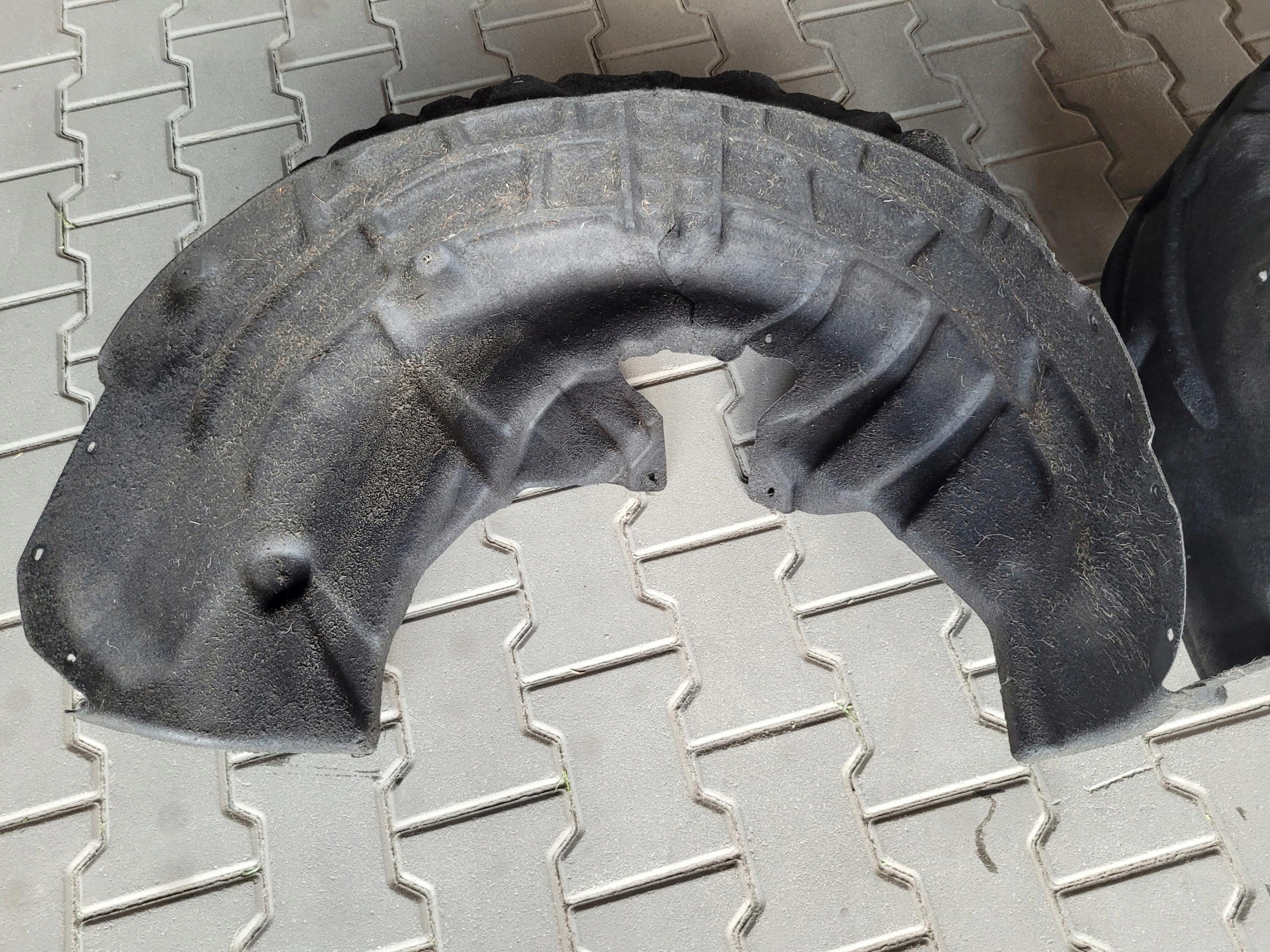 mudguard rear part rear. left right VOLVO V60 II