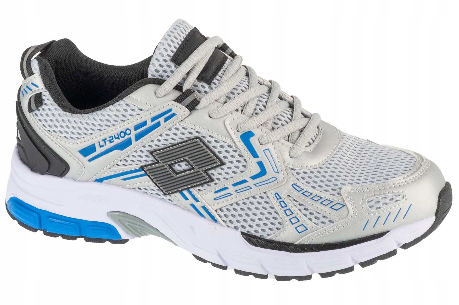 Lotto Akimoto [43] Unisex tenisky, tkanina, stříbro