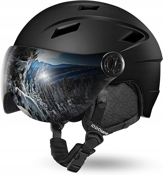 Snowboardová lyžařská přilba s průzorem vel. M 57-59 Cm Anti-Fog Anti-UV
