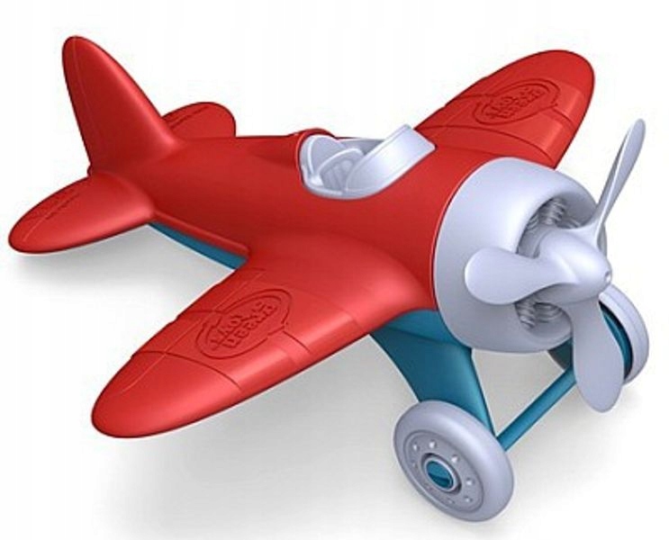 

Samolot zabawka dla dzieci czerwony Green Toys 2+