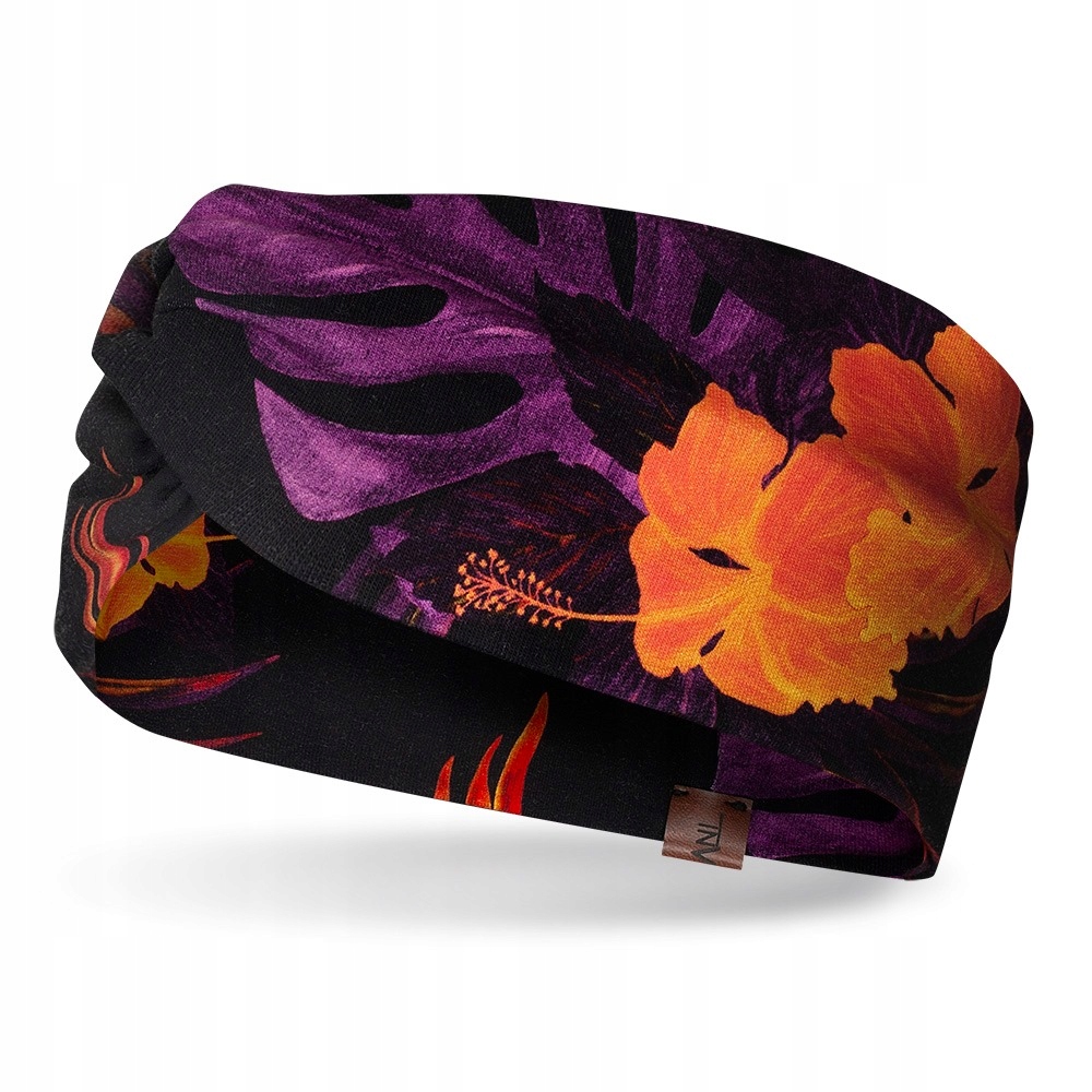 OPASKA NA GŁOWĘ Z WĘZŁEM KOLOROWA