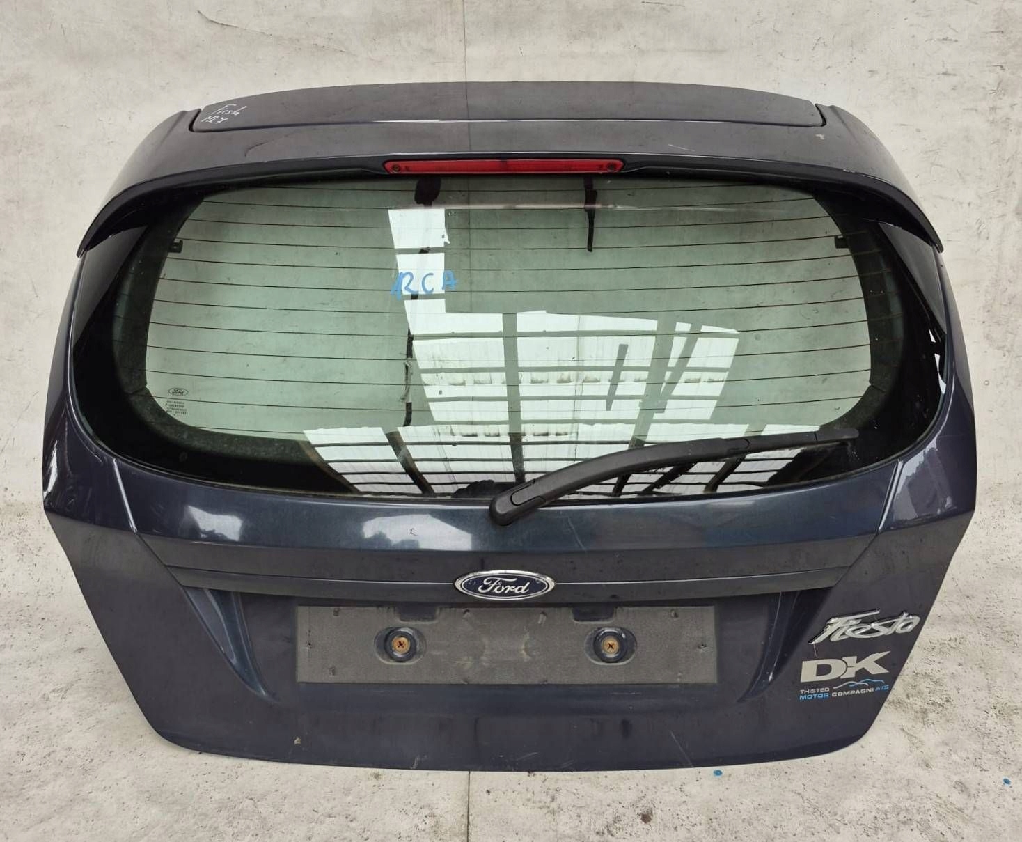 FORD FIESTA MK7 08- trunk door boot rear part rear