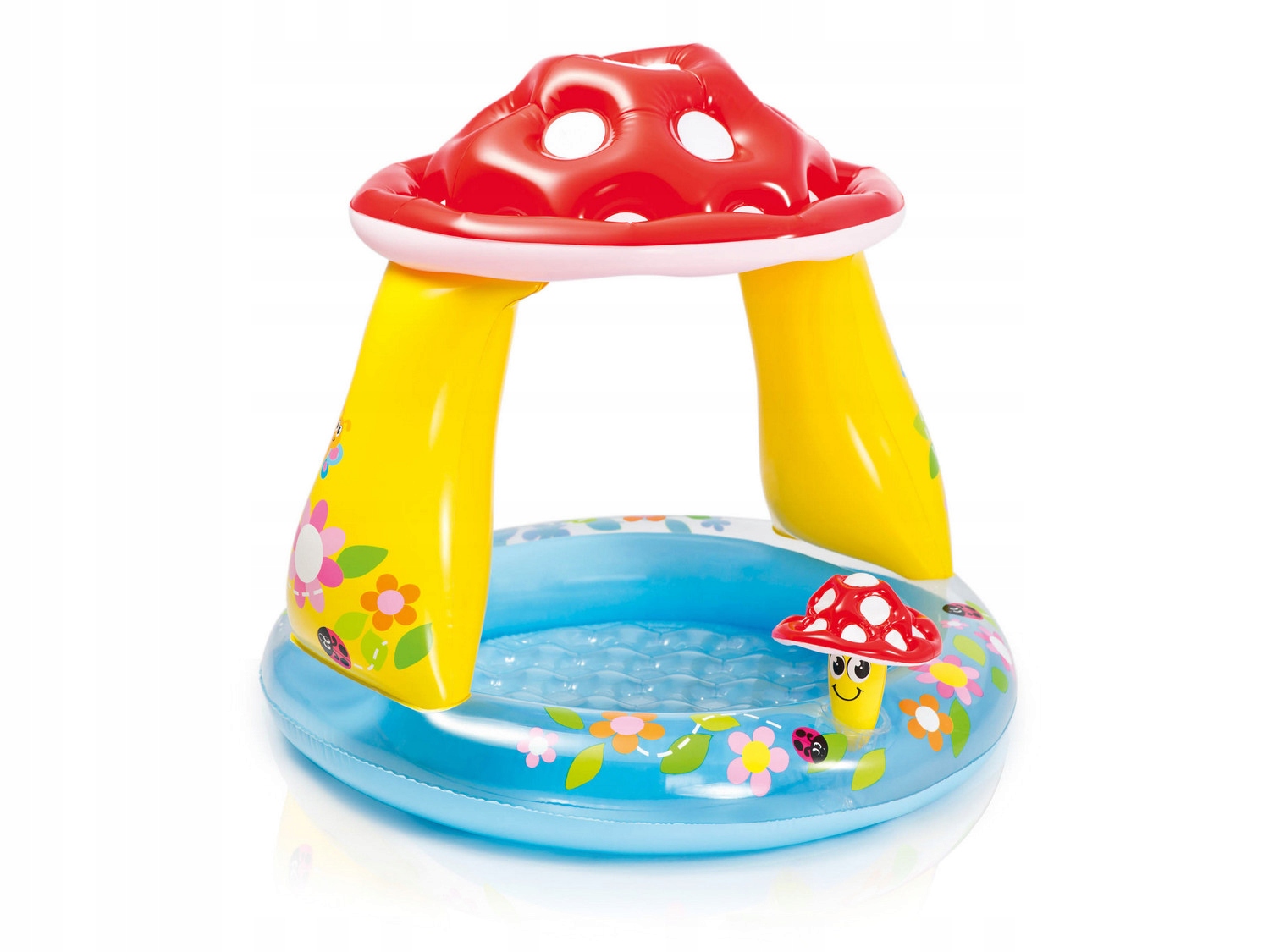 Bazén Pro Děti Nafukovací Brouzdaliště Intex Muchomůrka 102 x 89 cm >