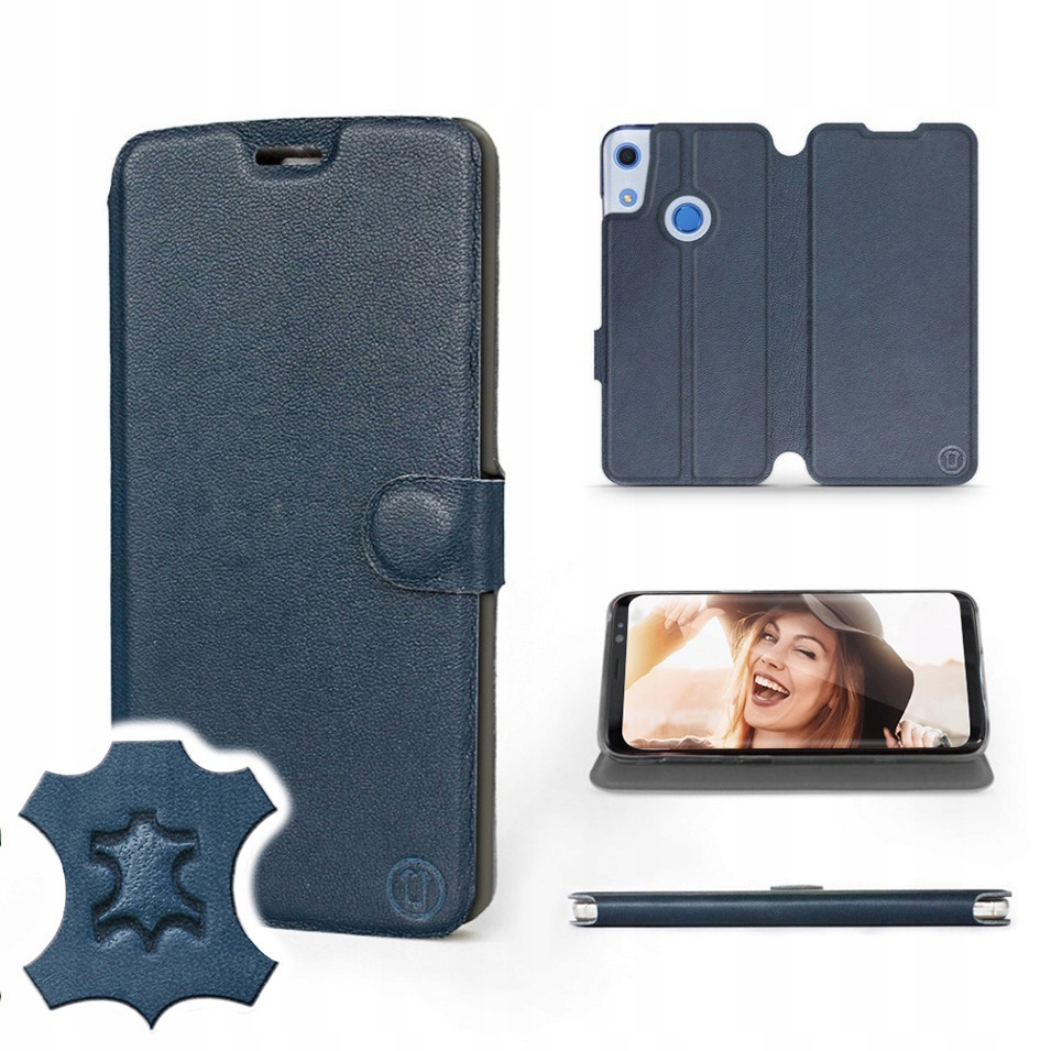 

Etui Mobiwear do Huawei Y6S - Blue Leather