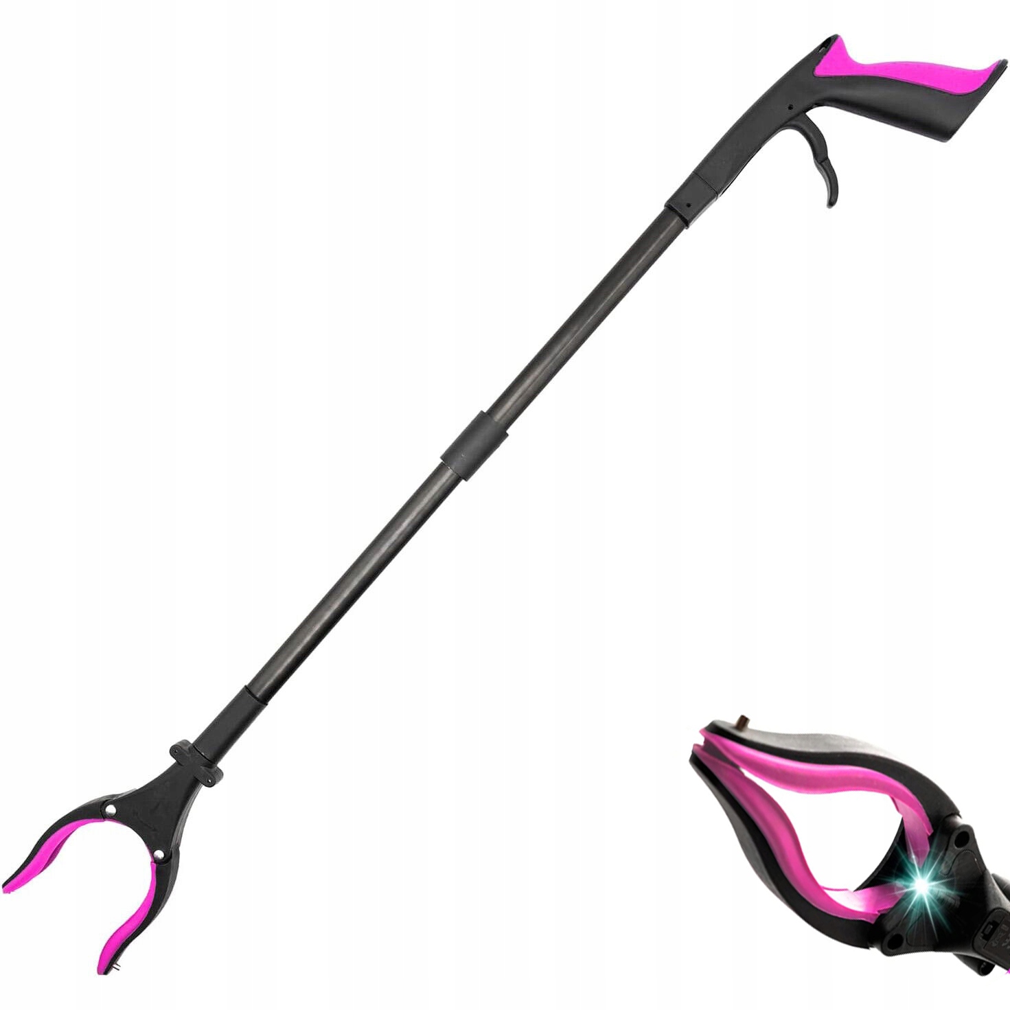 Składany Szczypce Chwytak Dla Seniora Niepełnosprawnych Z Magnesem Pomoc