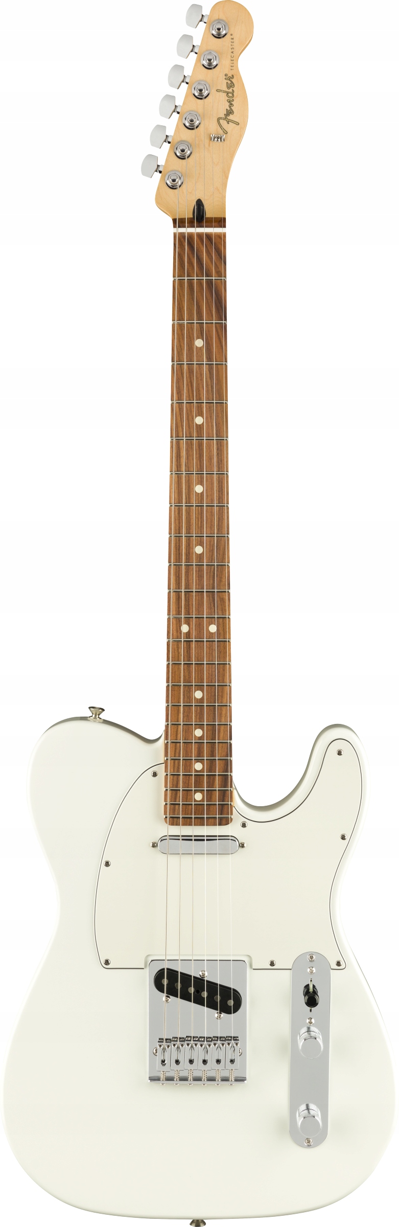 ギター Fender Player Telecaster PF PWT Gitara elektryczna Fender Telecaster Praworęczna 6 strun