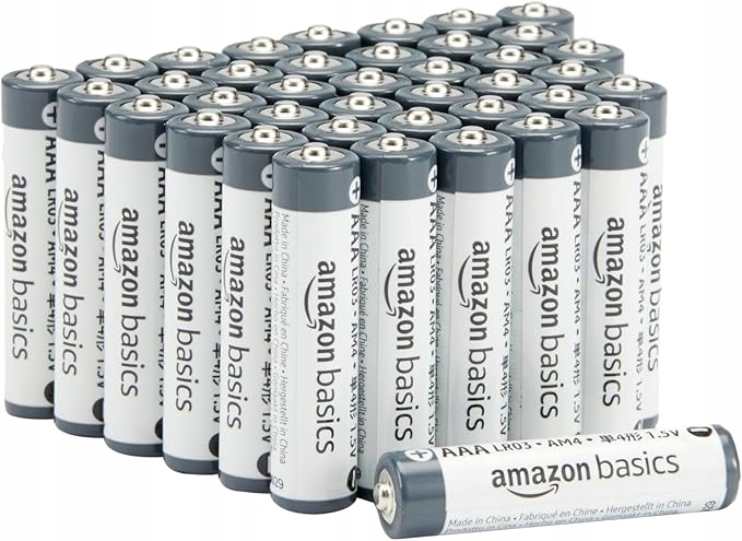 Amazon Basics 48-pack Aaa Alkaline - Niska cena na Allegro