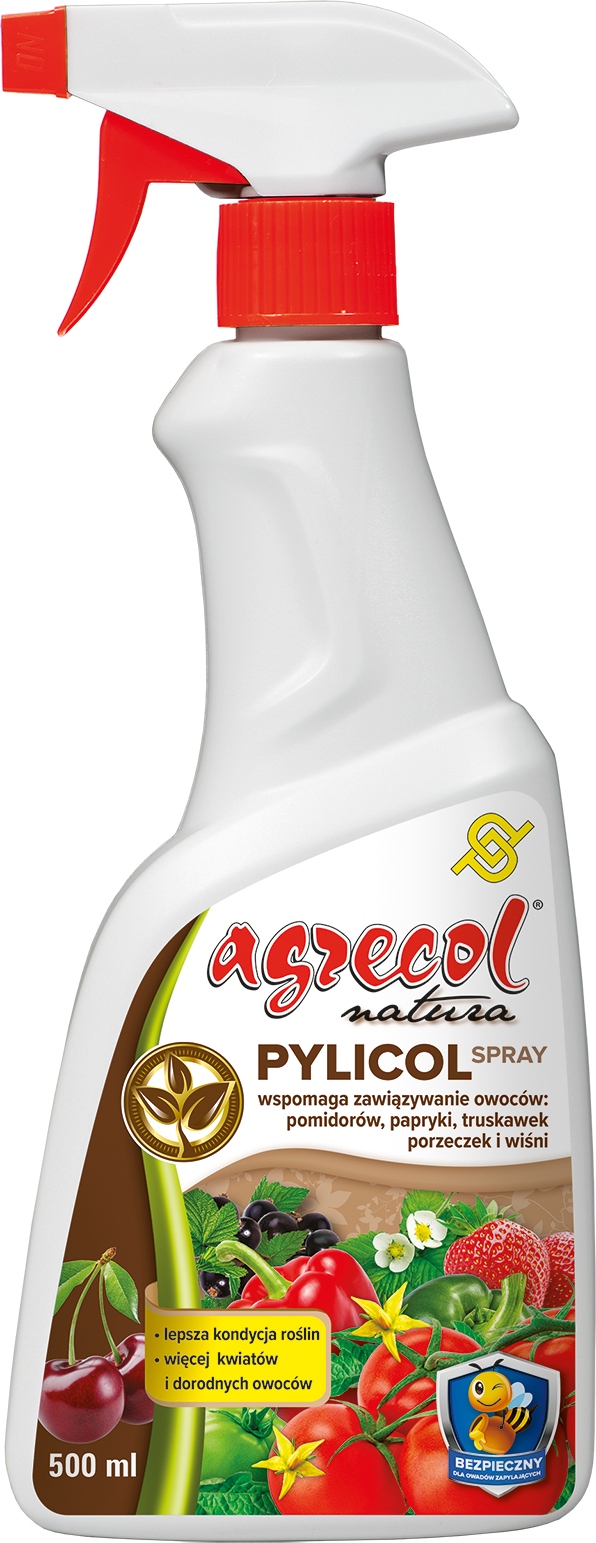 

Agrecol Pylicol Spray wspomaga zawiązywanie owoców