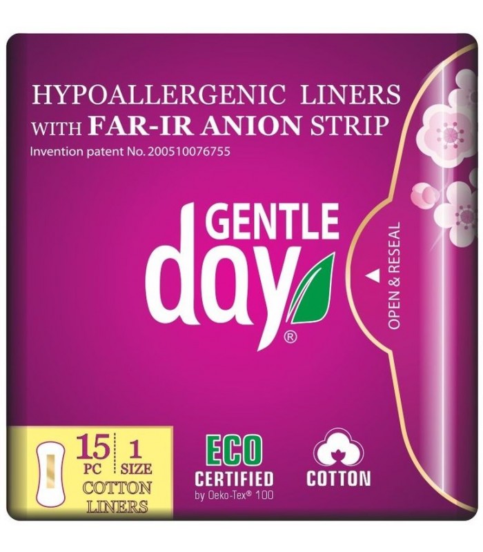 

Gentle Day Wkładki do codziennego stosowania 15szt