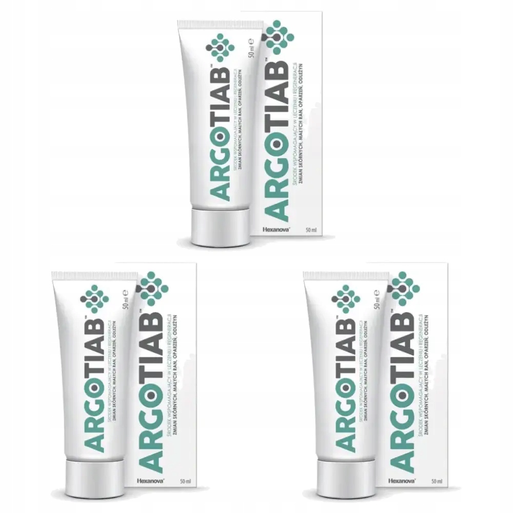 3x Argotiab 2% krem, 50 ml