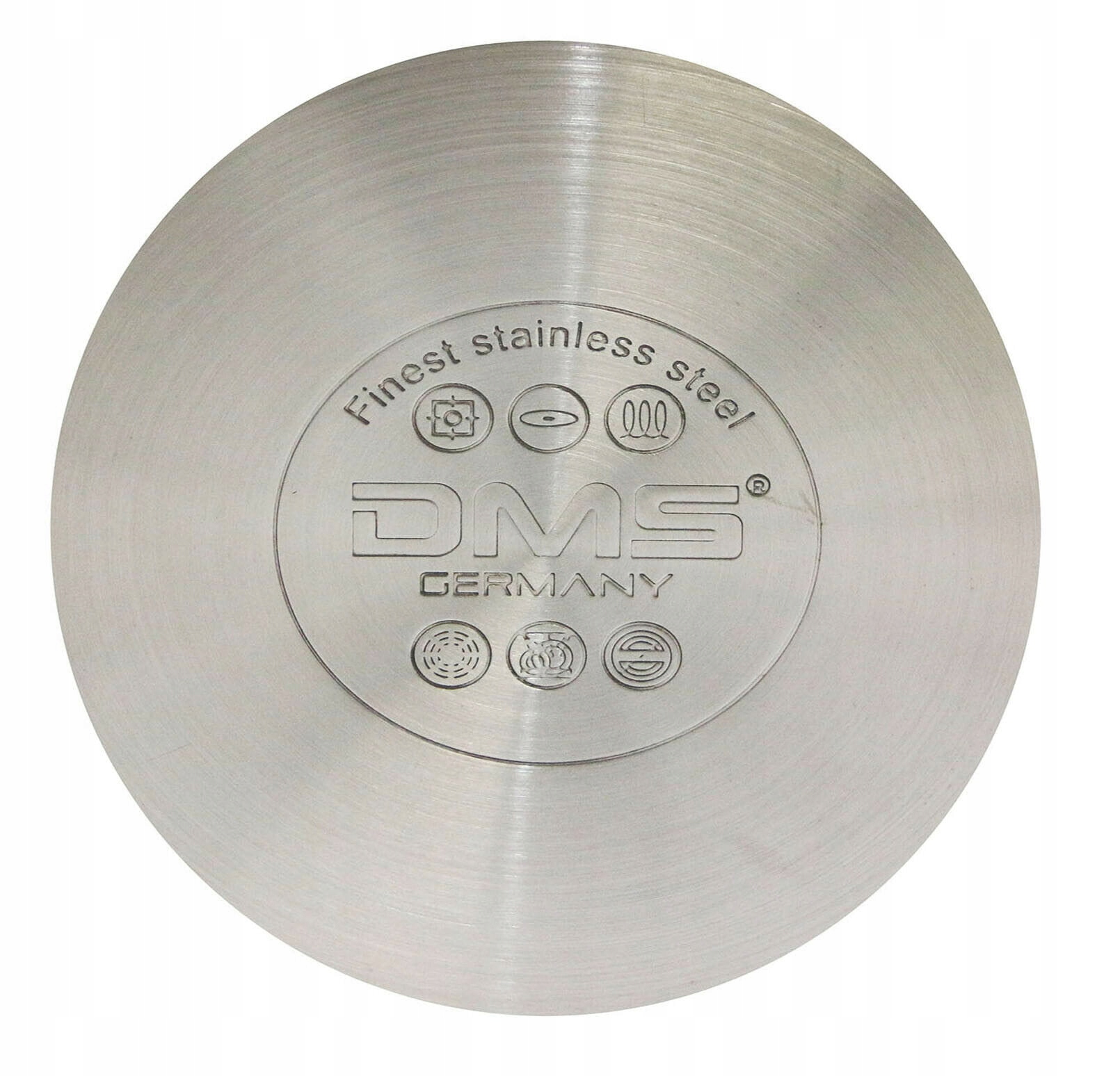 Zestaw garnków stal nierdzewna 15 el DMS TSE2015C Kolor srebrny