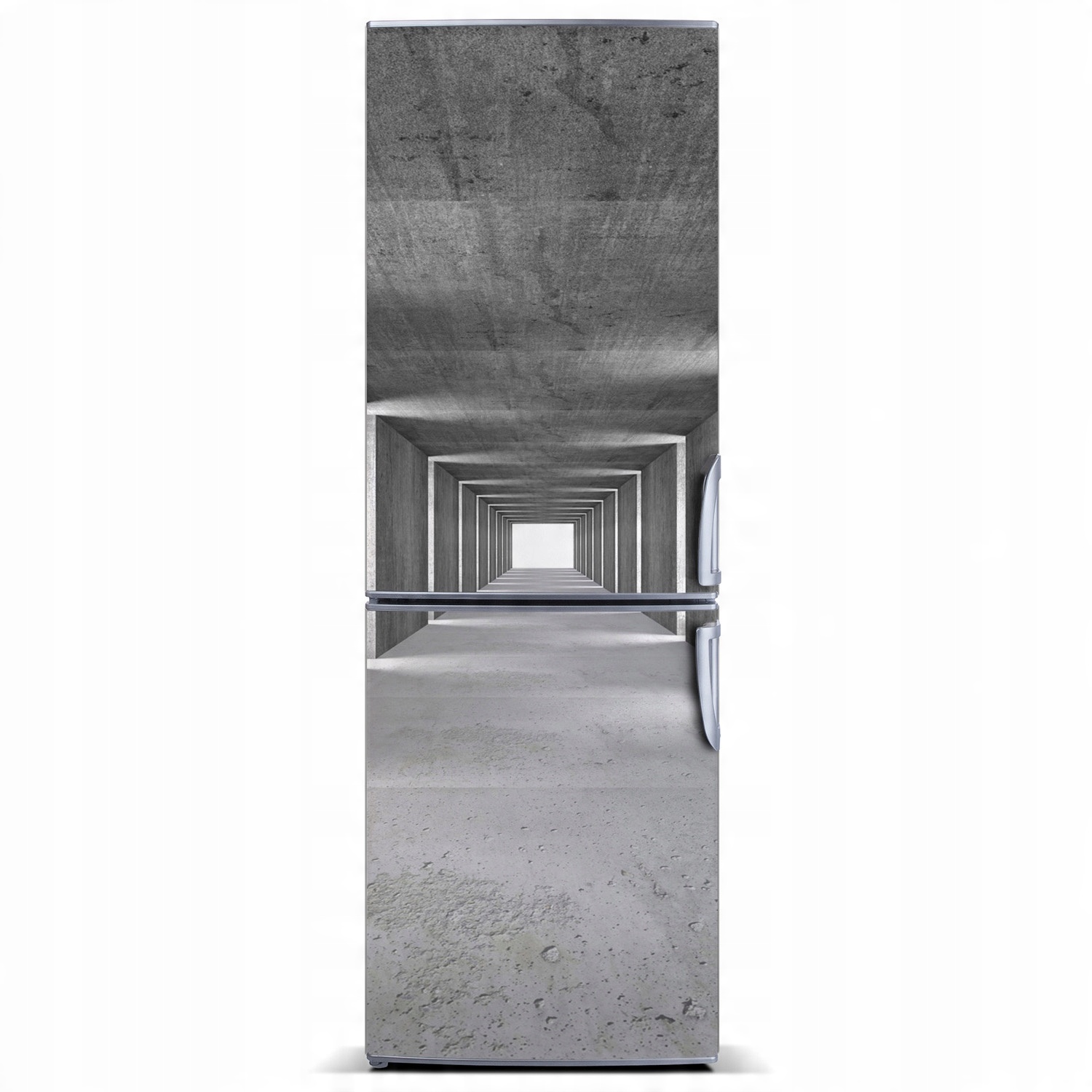 

Naklejka Magnes na lodówkę Betonowy tunel 60x180