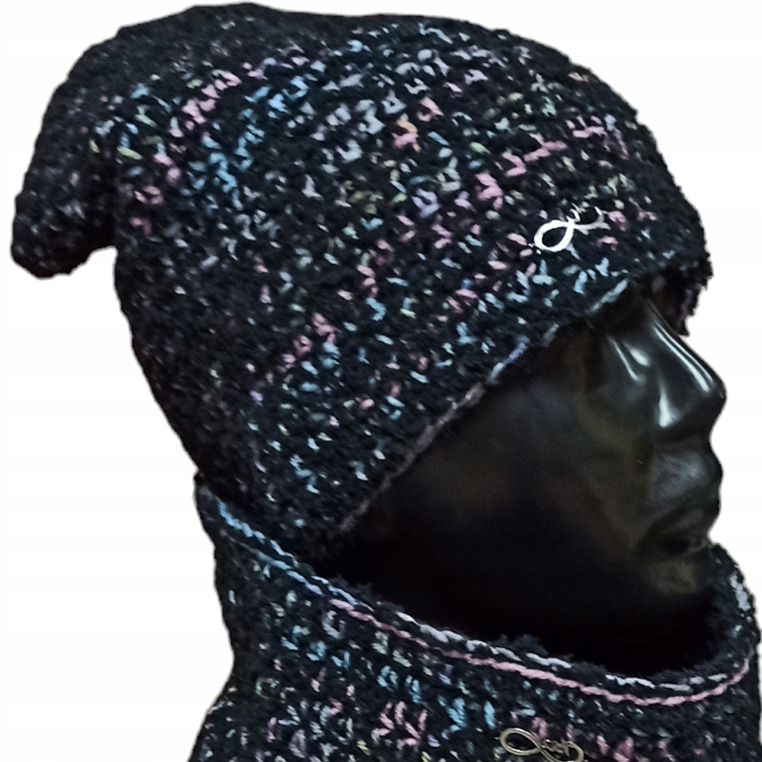čepice B-uni Soft šmoulinka handmade r S 52-54