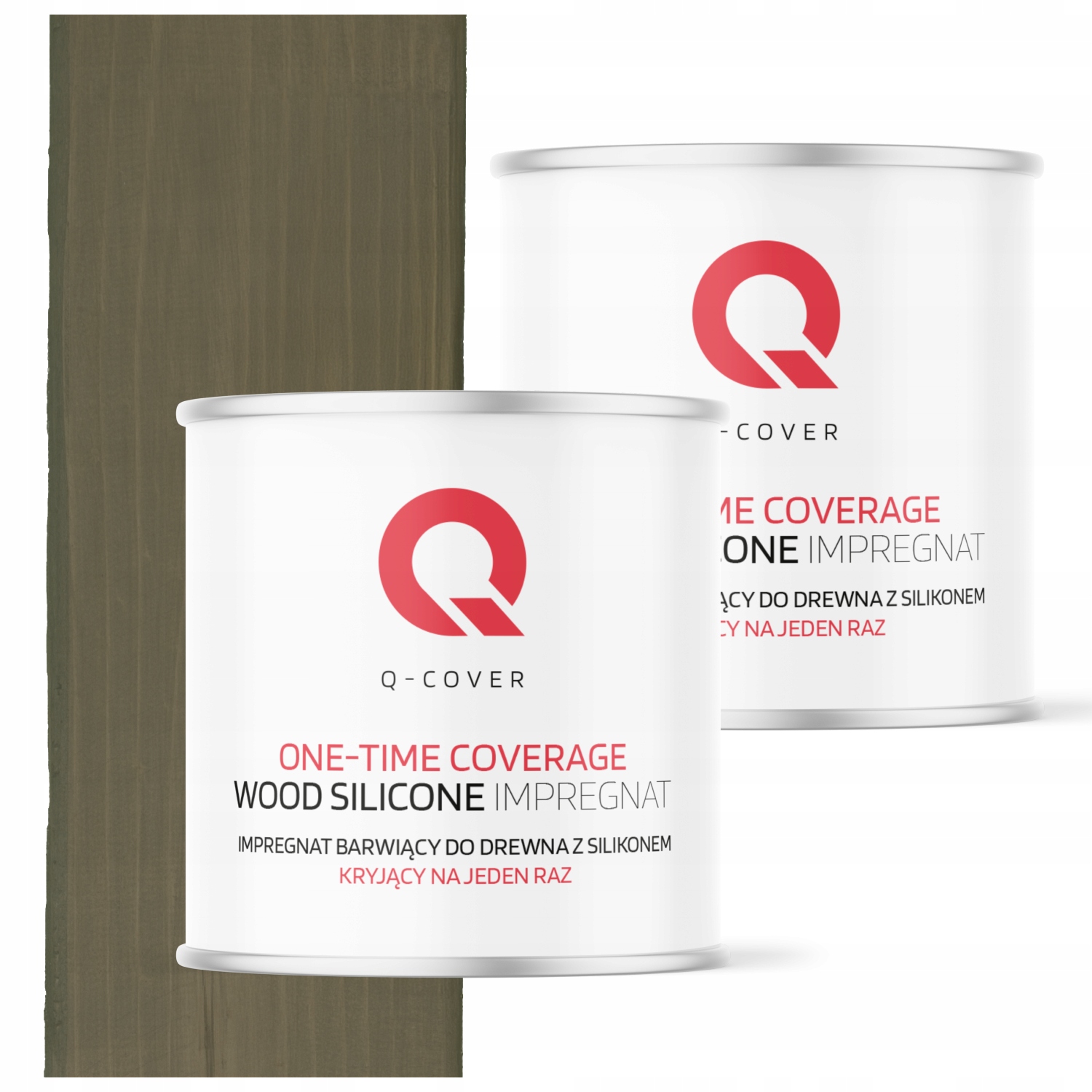 Impregnat Na Dřevo Kryjící Najednou Barva Barvy Uv Hnědá V Šedé Barvě 7013 2X2,5L