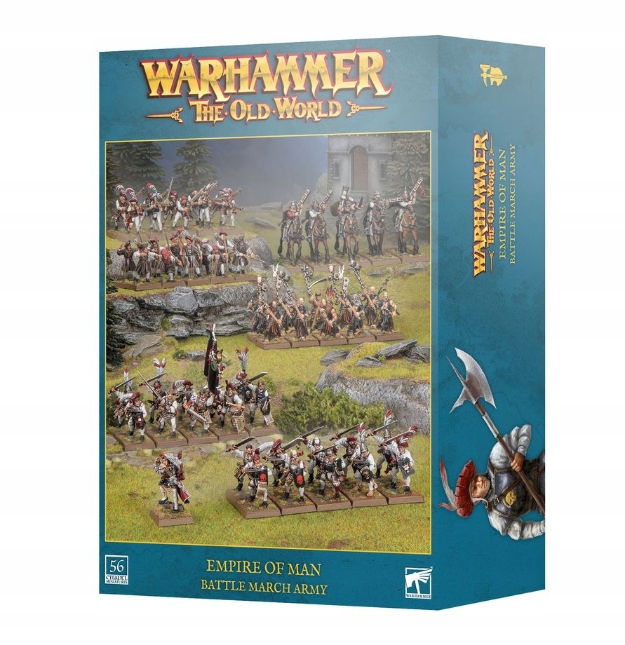 Empire of Man Battle March Army Warhammer The Old World Zestaw Gw