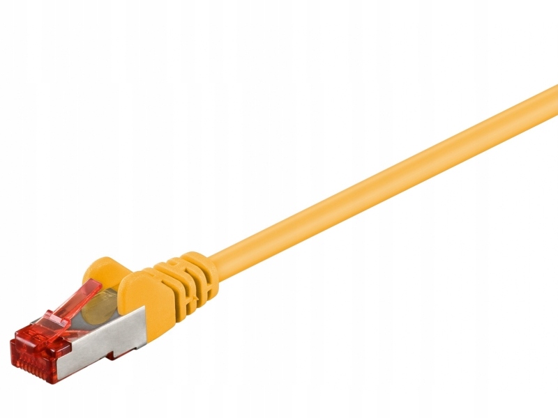 Goobay 93210 kabel sieciowy 0,25 m Żółty