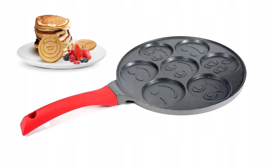 Pánev Na Sázená Vejce Pancakes Placek Na Palačinky mini formičky smajlíci