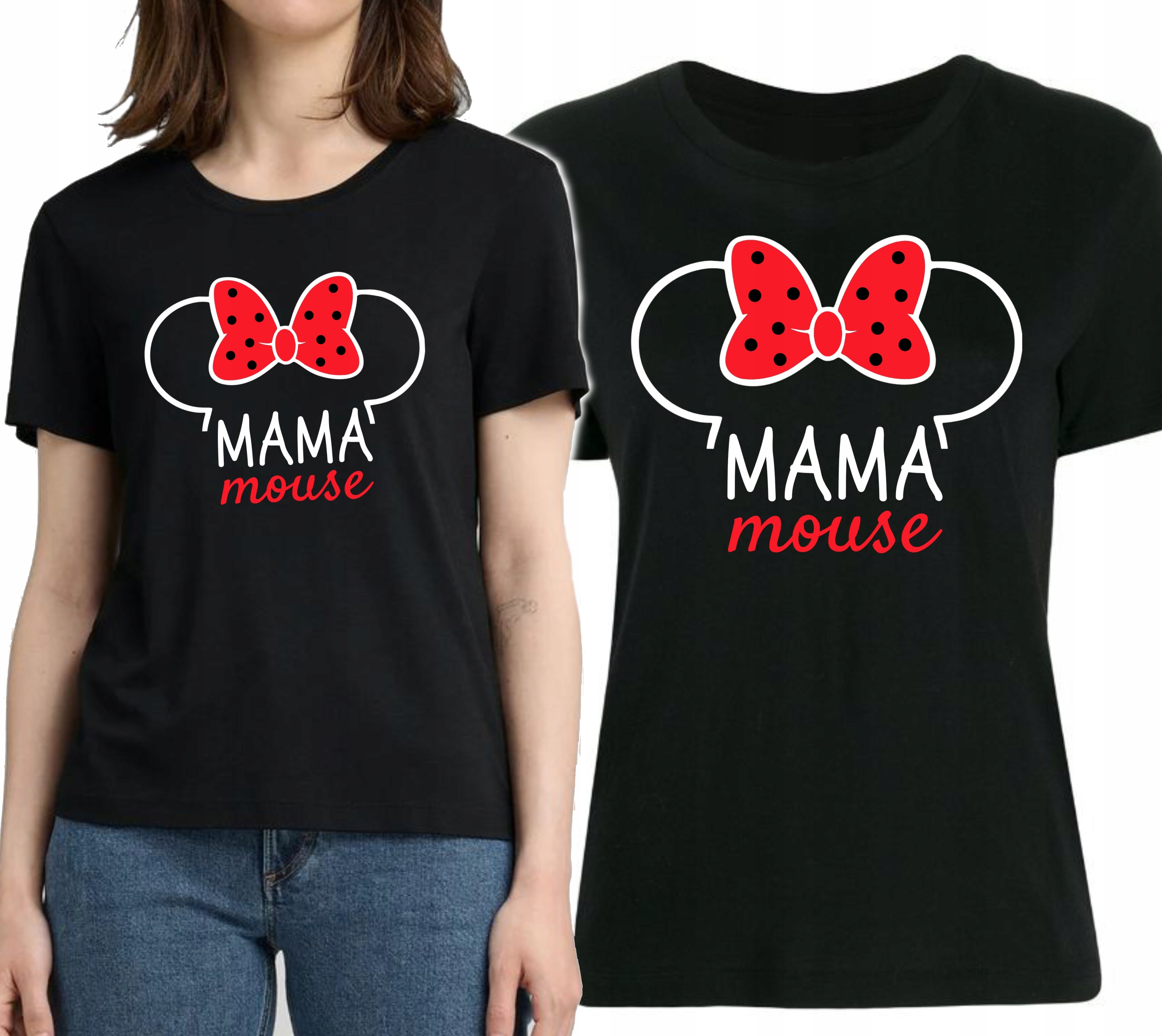 KOSZULKA PREZENT DLA MAMY DZIEŃ MAMY MAMA MOUSE UPOMINEK RÓŻNE WZORY S-XXL