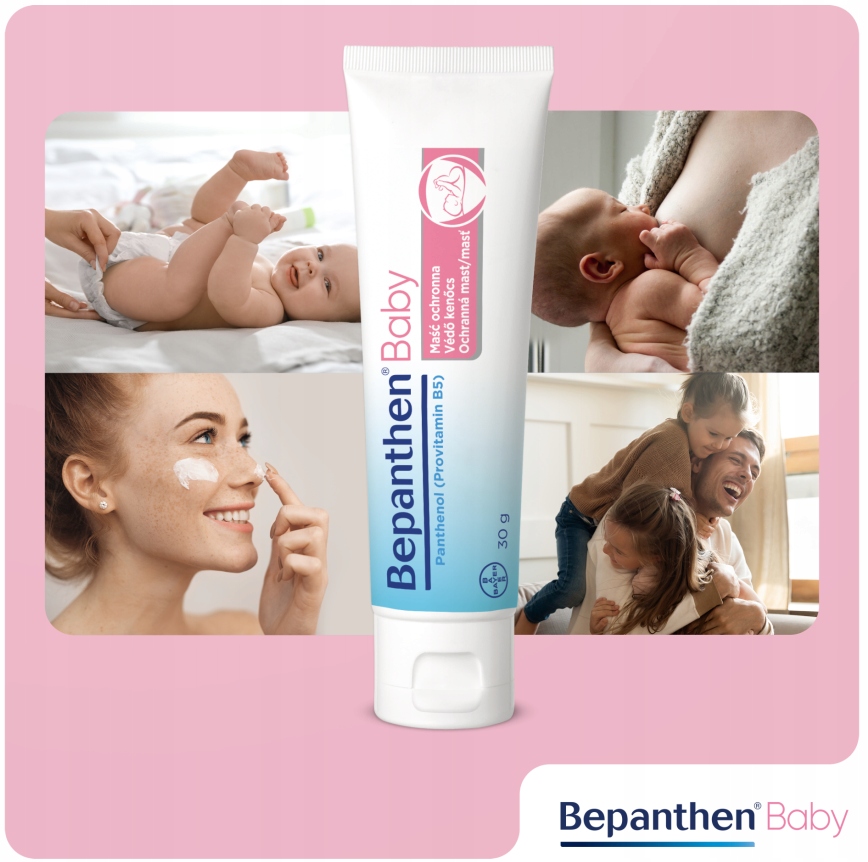 Bepanthen Baby Maść ochronna na odparzenia 30 g Opakowanie tubka