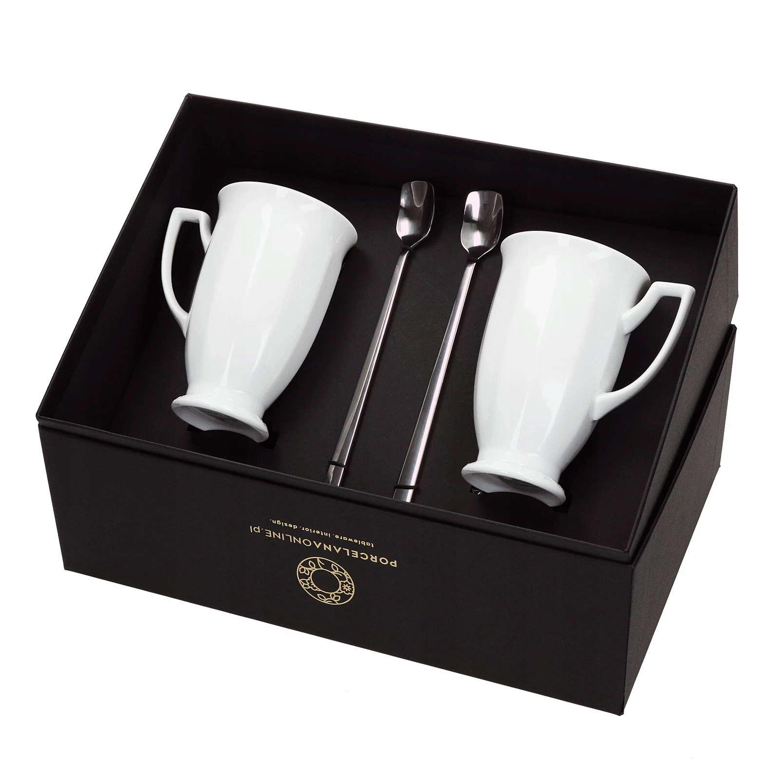 Rosenthal Maria Biela Sada 2 šálok lyžičky latte 330 ml