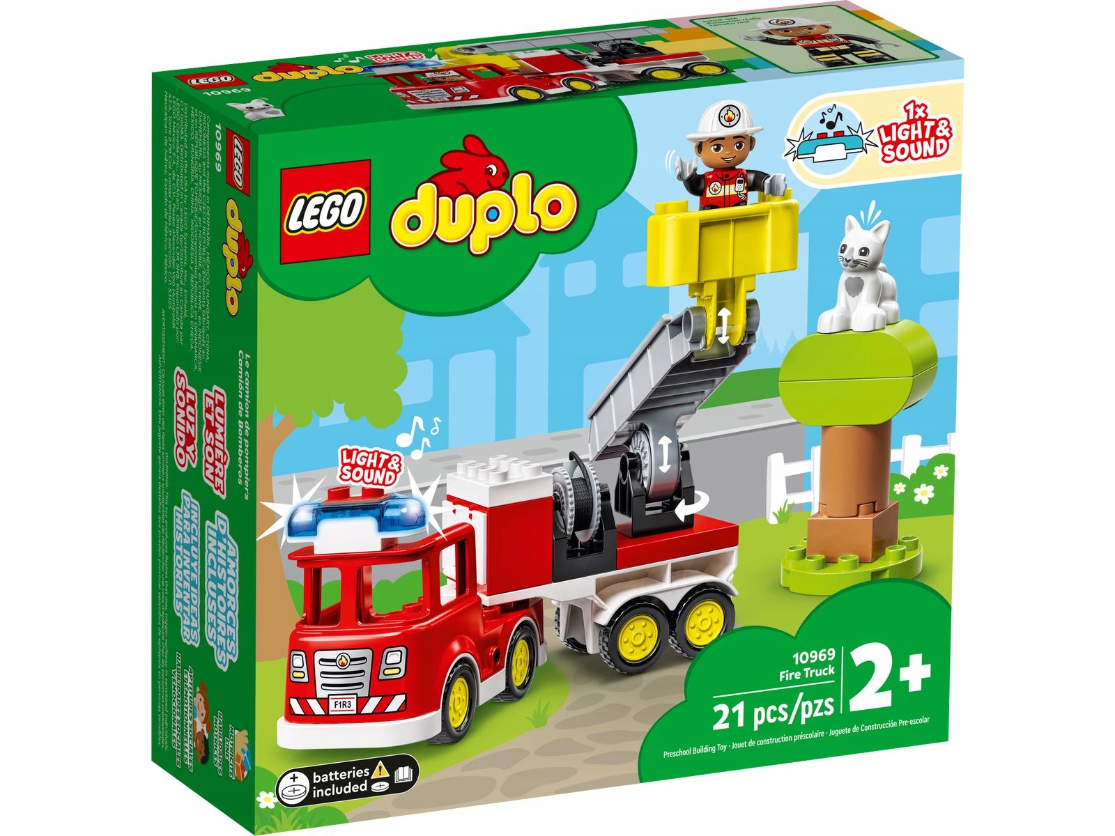 

Oryginalne Lego 10969 Duplo Wóz strażacki Nowe