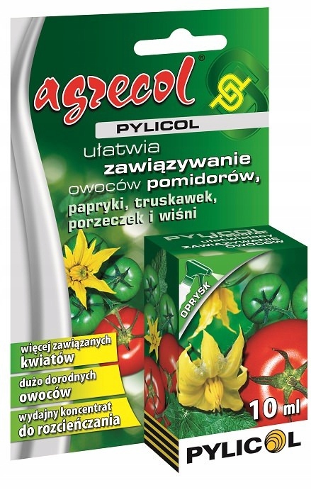 

Pylicol ułatwia zapylanie pomidorów 10 ml Agrecol