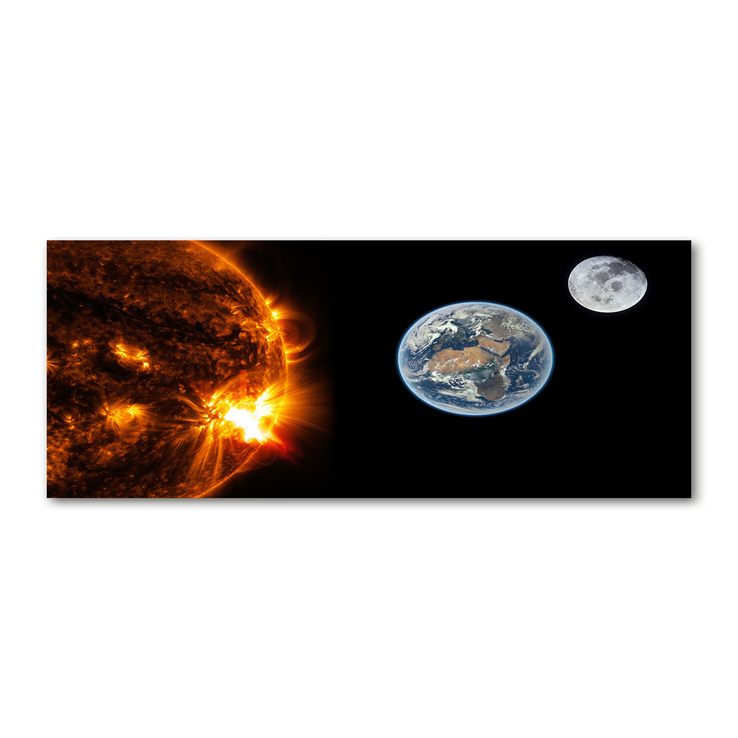 

Foto obraz akryl zdjęcie Układ słoneczny 125x50 cm