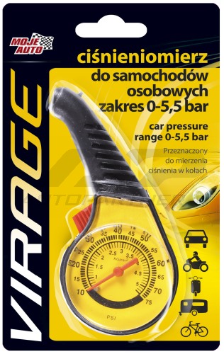 

Ciśnieniomierz Do Opon Moje Auto 93-009 0-5,5 Bar