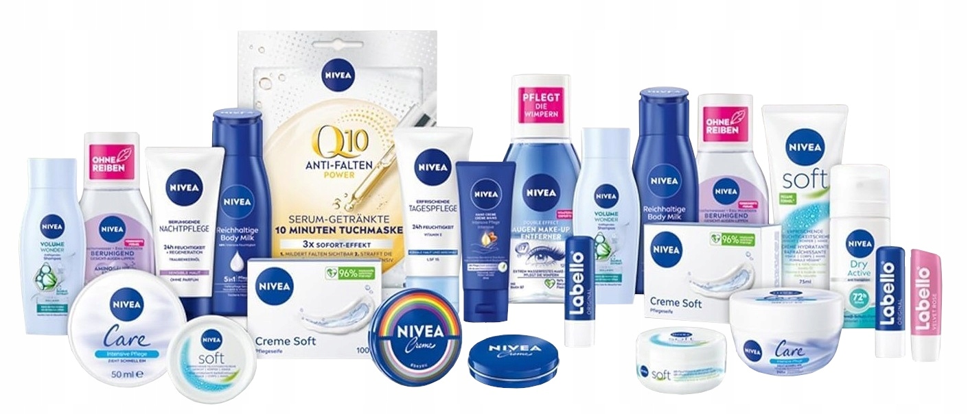 24 szt. Zestaw Damskich Kosmetyków Nivea