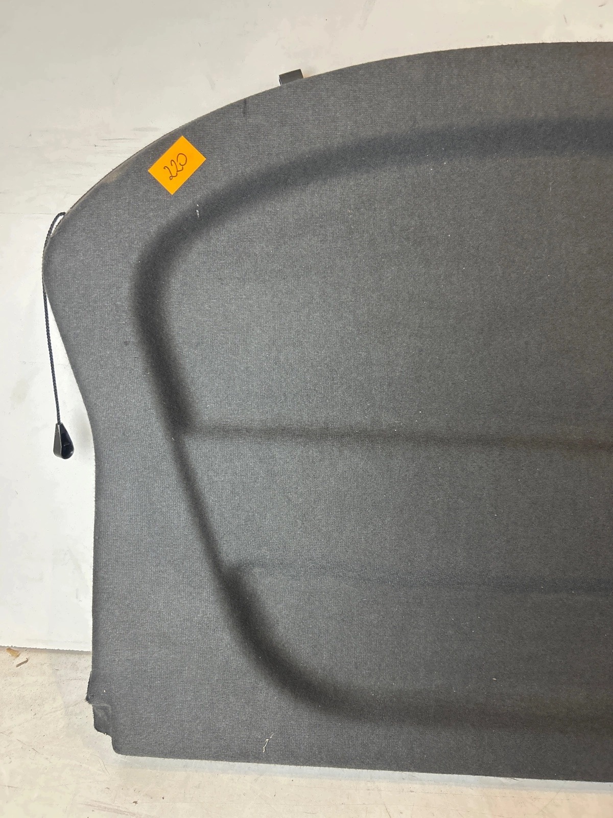 plato boot rear part Renault Megane III hatchback 5D