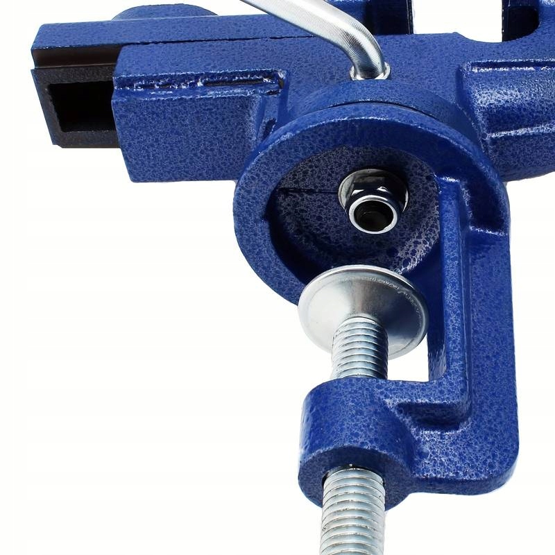 SOLIDNE IMADŁO ŚLUSARSKIE OBROTOWE 360° ŚCISK Z KOWADŁEM ŻELIWNE STOŁOWE Kod producenta SOLIDNE IMADŁO ŚLUSARSKIE OBROTOWE 360° ŚCISK