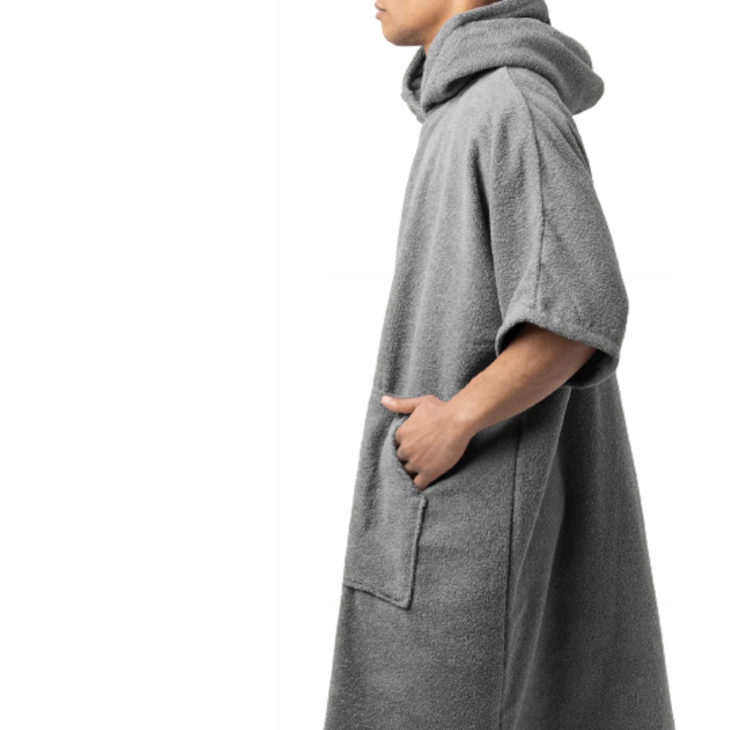 PONCZO do MORSOWANIA Ręcznik z Kapturem BAWEŁNA S-M Szerokość produktu 75 cm