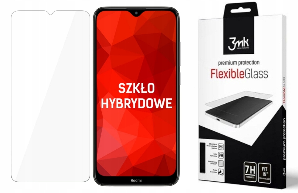 

Szkło Hybrydowe Szybka Ekran 3MK Fg do Redmi 8/8A